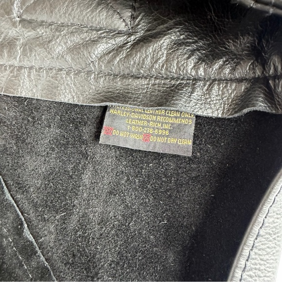 Men’s Genuine Harley Davidson USA Made Leather Chaps Size Large - Picture 10 of 16